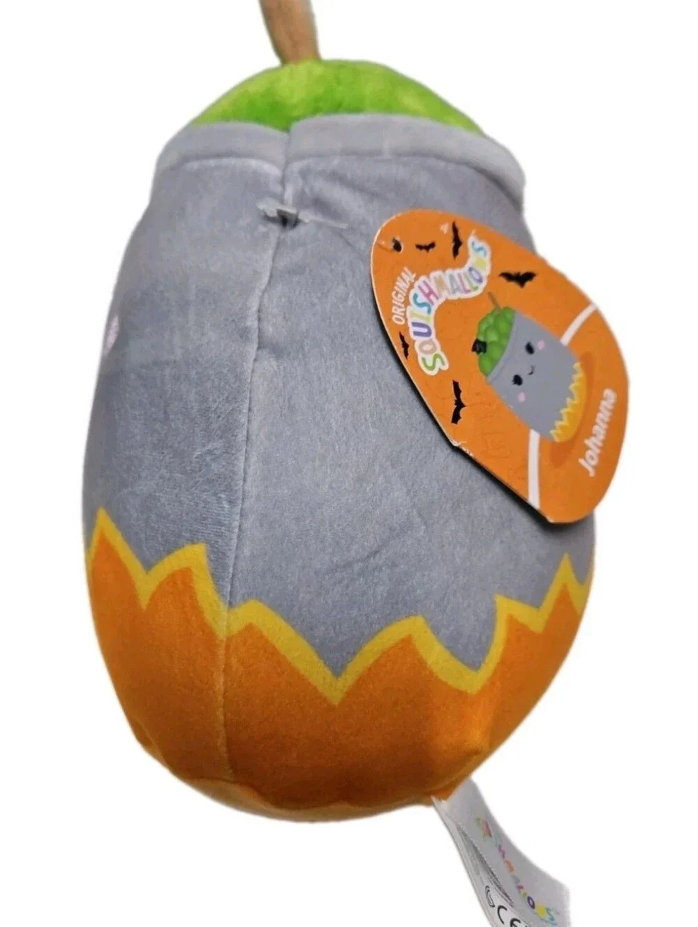 Squishmallows Burger 8 Plush Kellytoy Cheeseburger Hamburger Soft Stuffed Toy - Picture 3 of 6